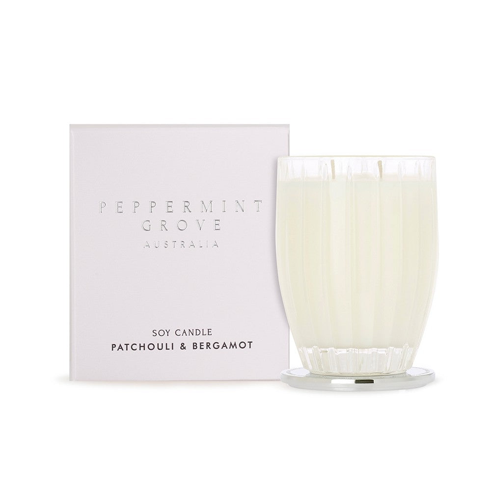 Peppermint Grove Large Patchouli Bergamot Candle Afterpay