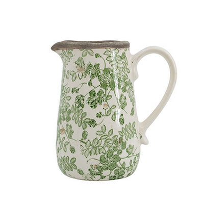 Maya Flower Pitcher Vase