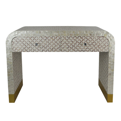 Dorado Inlay Console Taupe