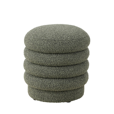 Tiana Boucle Ottoman Sage