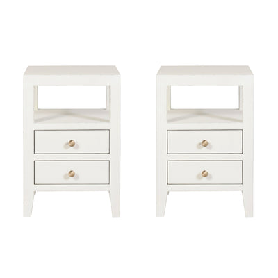 Set of 2 - New York Bedside Table Small