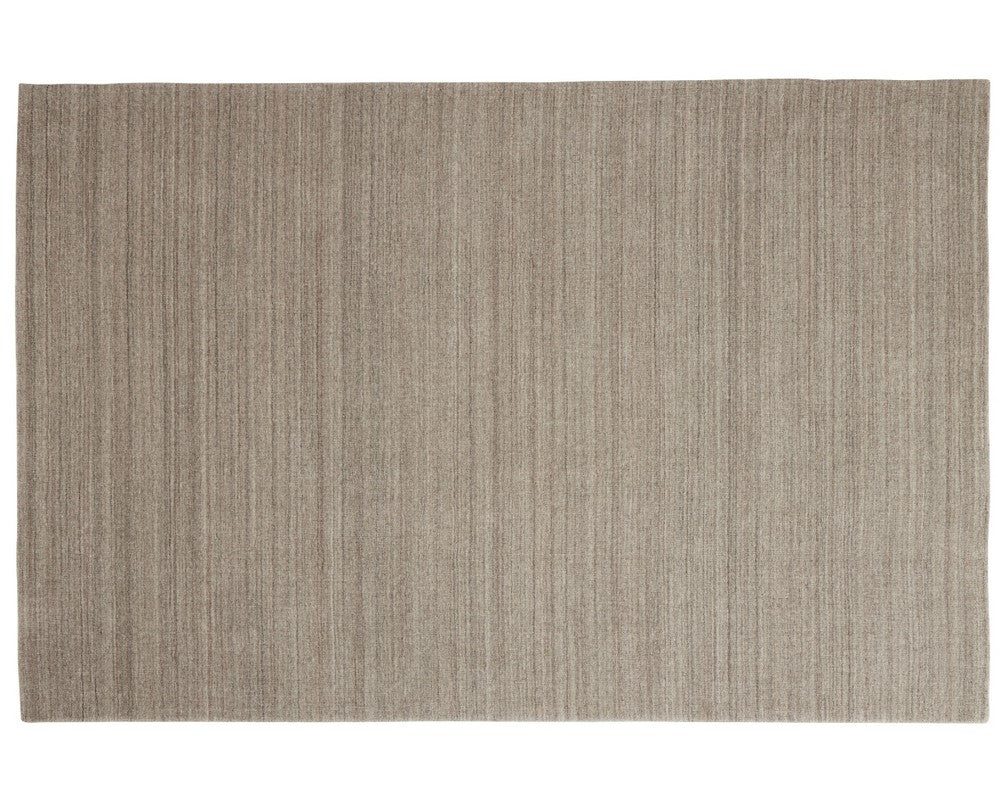 Gippsland Hand Woven Wool Blend Rug Stone