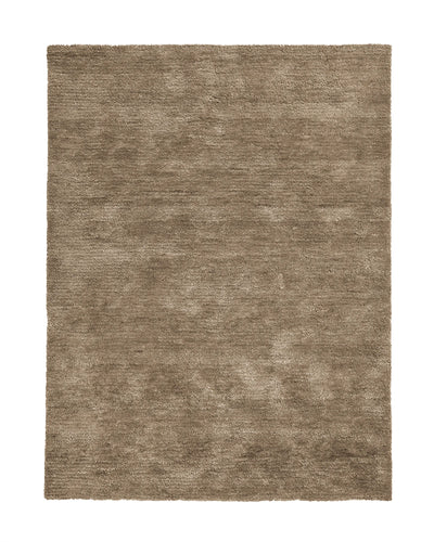 Valencia Plush Chunky Woven Rug Latte